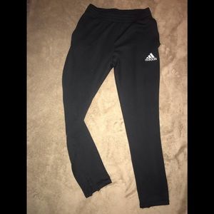 Adidas ankle zip track suit bottoms
